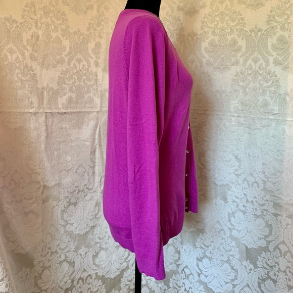 Jessica Cardigan cotton blend with cashmere - Picture 3 of 9